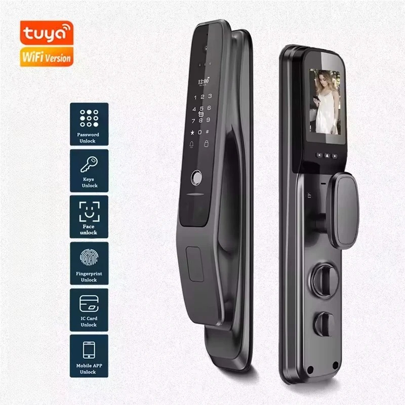 HX5 Smart Door Lock 3D Face Re - Home Security Door 评论和价格
