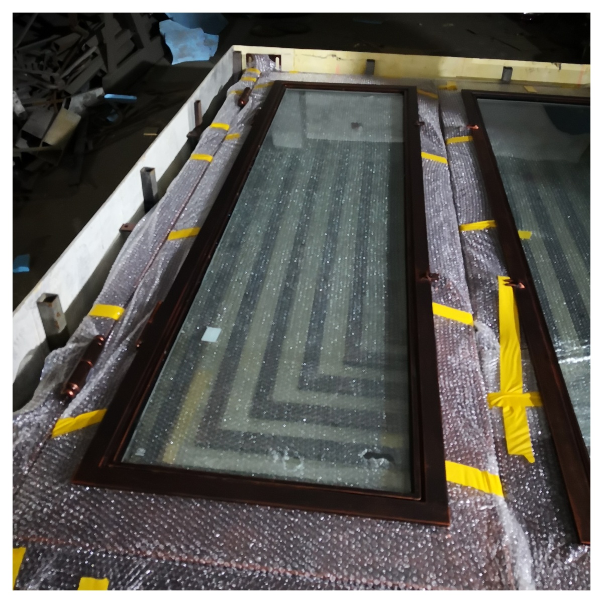 China Steel Glass Door South A - Home Security Of America 评论和价格