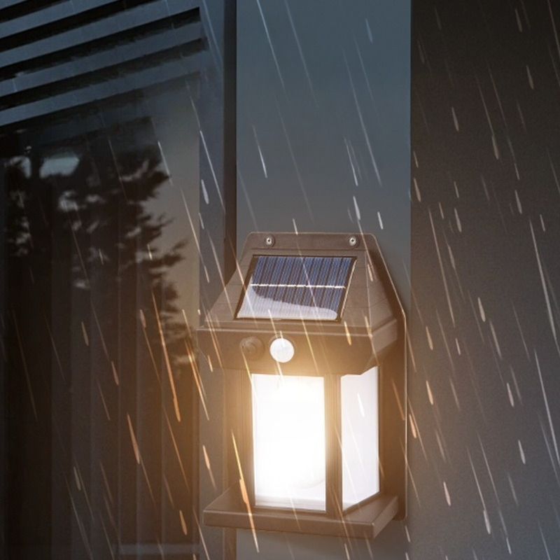 Outdoor Solar Wall Light Villa - Home Security Yard Sensors 评论和价格