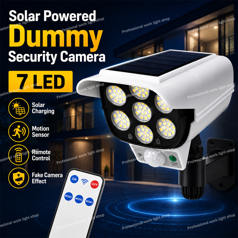 77 LED Solar Dummy Security Ca - Home Security Yard Sensors 评论和价格