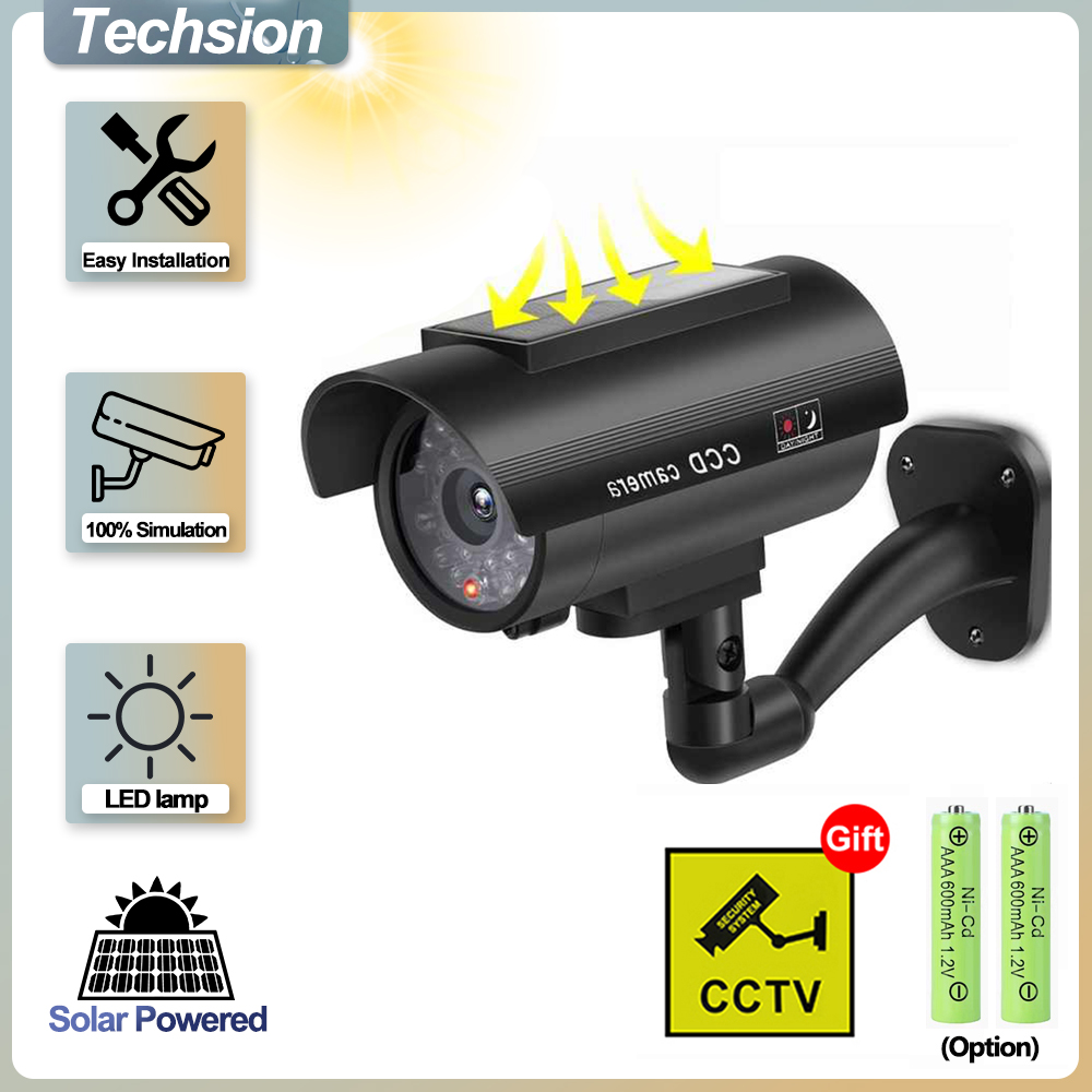 Solar Panel Dummy Surveillance - Home Security Indoor Cameras 评论和价格