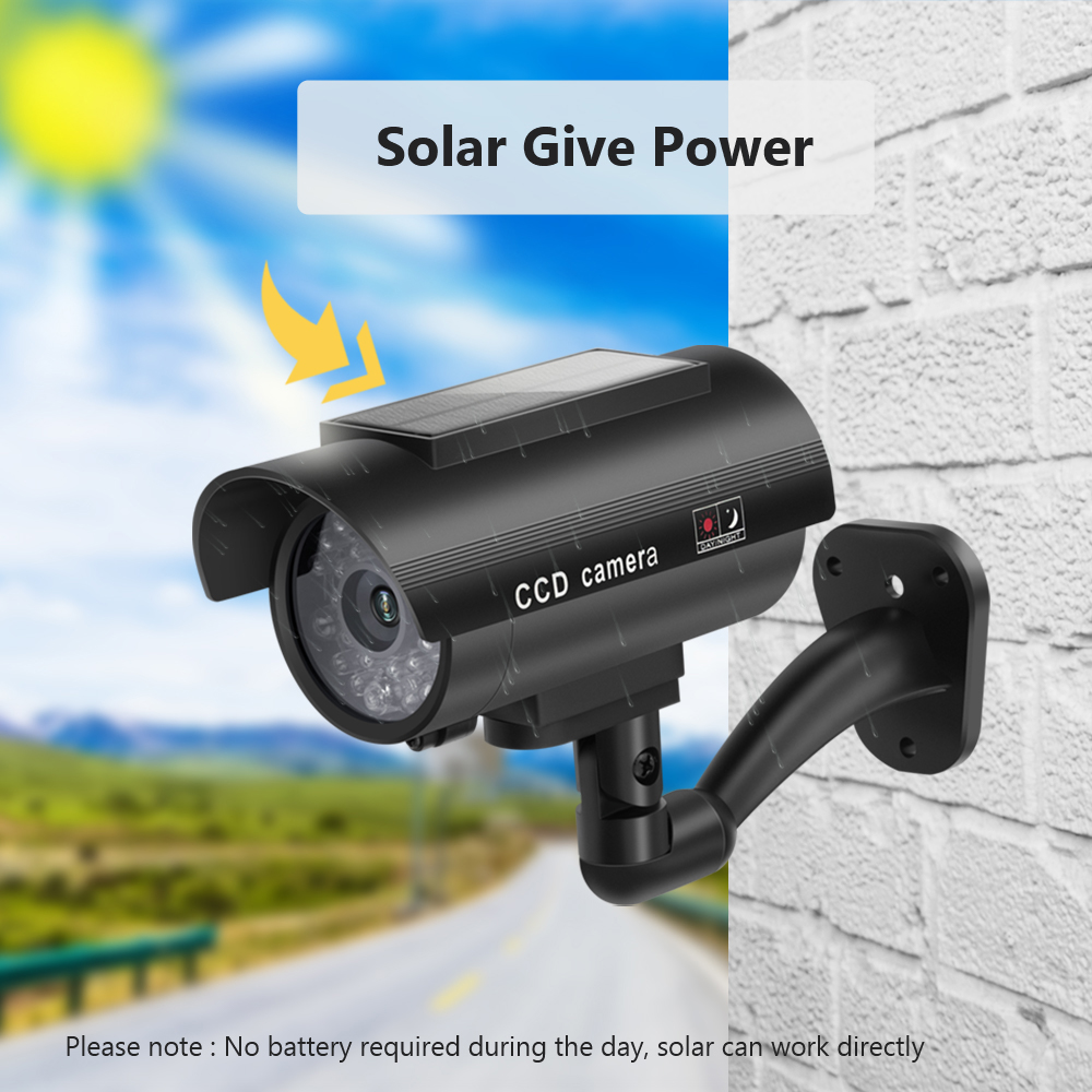 Solar Panel Dummy Surveillance - Home Security Indoor Cameras 评论和价格
