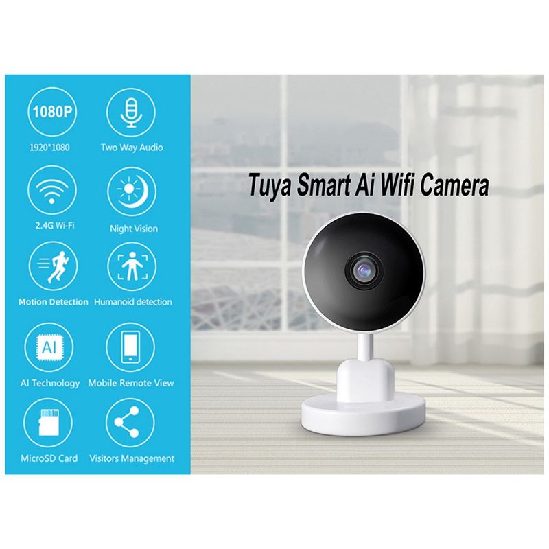 Essential Indoor Wifi Tuya Cam - Home Security Indoor Cameras 评论和价格