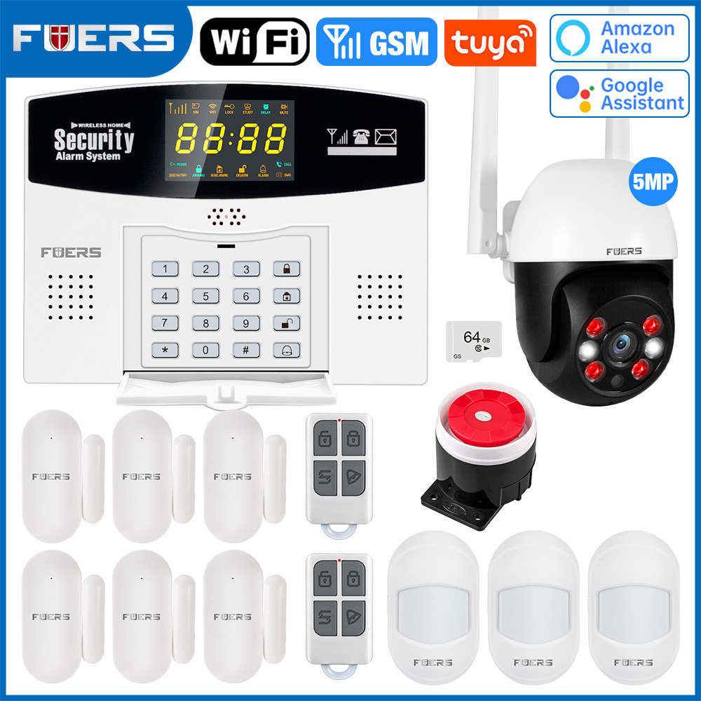 Fuers Tuya Smart Alarm System  - Home Security Phone Number 评论和价格