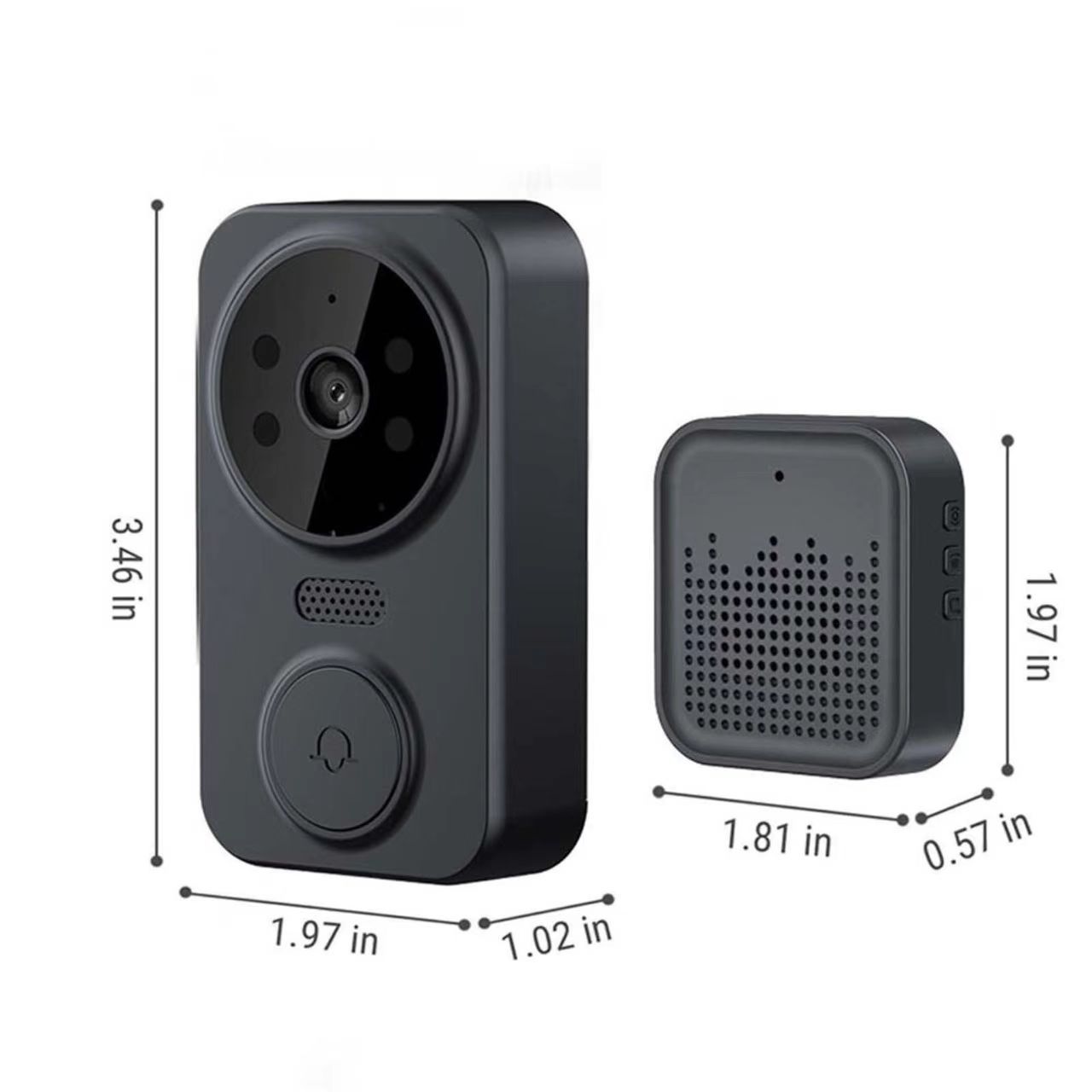Tuya WIFI Doorbell Smart Home  - Home Security Indoor Cameras 评论和价格