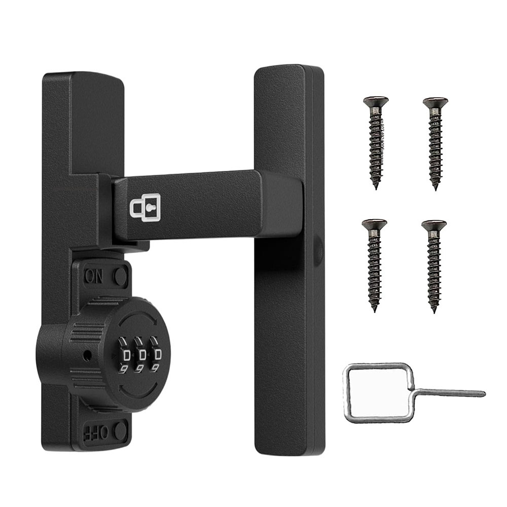 Security Barn Door Lock 3-Digi - Home Security Door 评论和价格