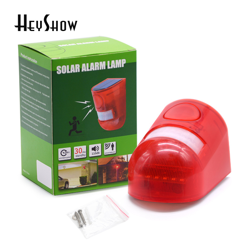 Portable Solar Infrared Motion - Home Security Yard Sensors 评论和价格