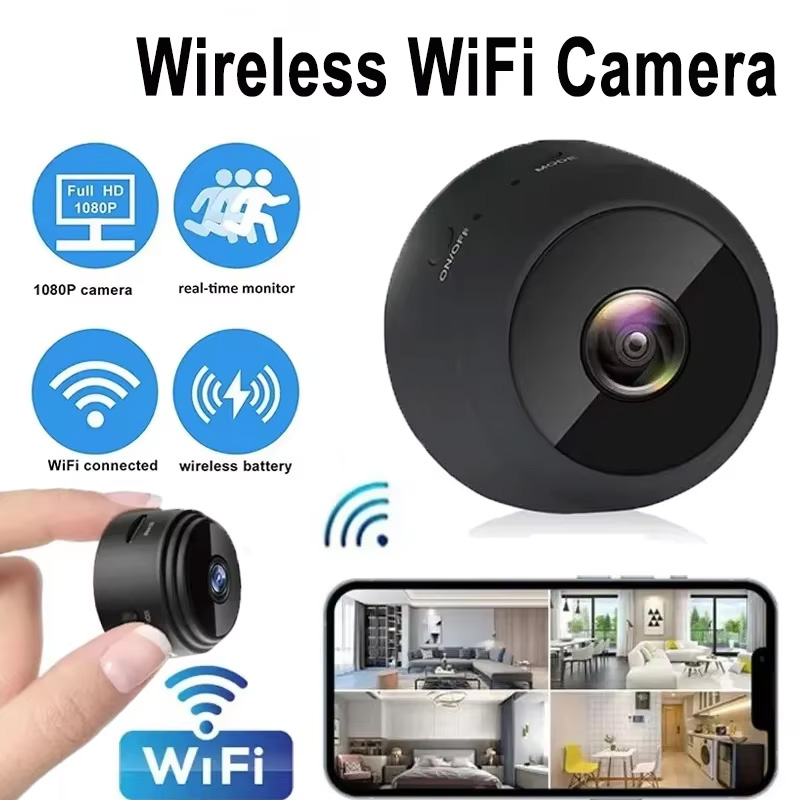 New A9 Camera Wifi 1080p HD Wi - Home Security Indoor Cameras 评论和价格