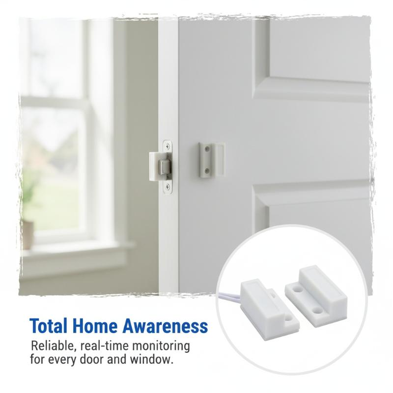 Wired Door Window Magnetic Sen - Home Security Yard Sensors 评论和价格