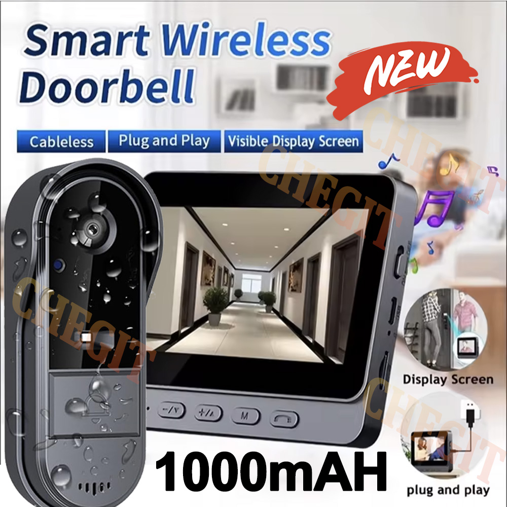 Wireless Wifi Doorbell Camera  - Home Security Prices 评论和价格