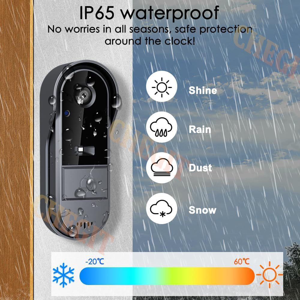 Wireless Wifi Doorbell Camera  - Home Security Prices 评论和价格