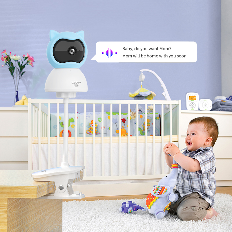 4MP WiFi xiaovv indoor Baby Mo - Home Security Indoor Cameras 评论和价格
