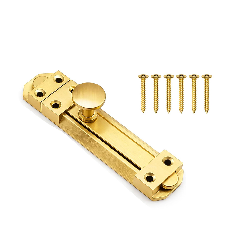 5 Inch Solid Brass Sliding Doo - Home Security Door 评论和价格