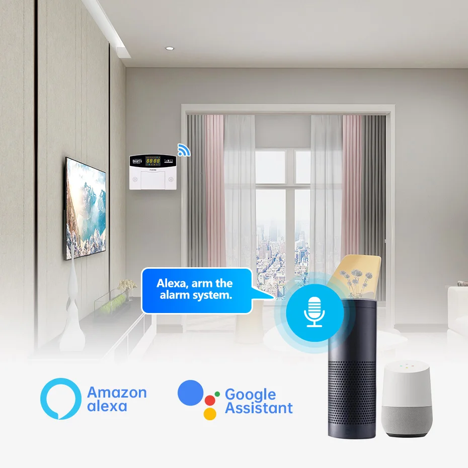 Fuers Tuya Smart Alarm System  - Home Security Phone Number 评论和价格