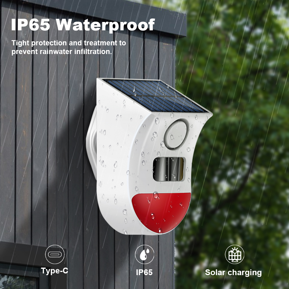 Tuya WiFi Solar Motion Sensor  - Home Security Yard Sensors 评论和价格