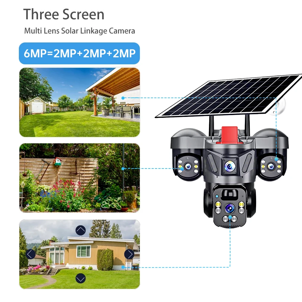 KERUI V380 Pro Outdoor PTZ 6MP - Home Security Indoor Cameras 评论和价格