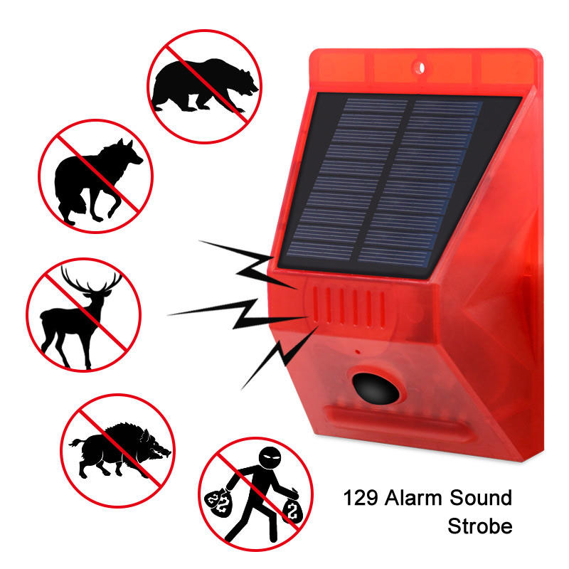Solar Powered Infrared Motion  - Home Security Yard Sensors 评论和价格