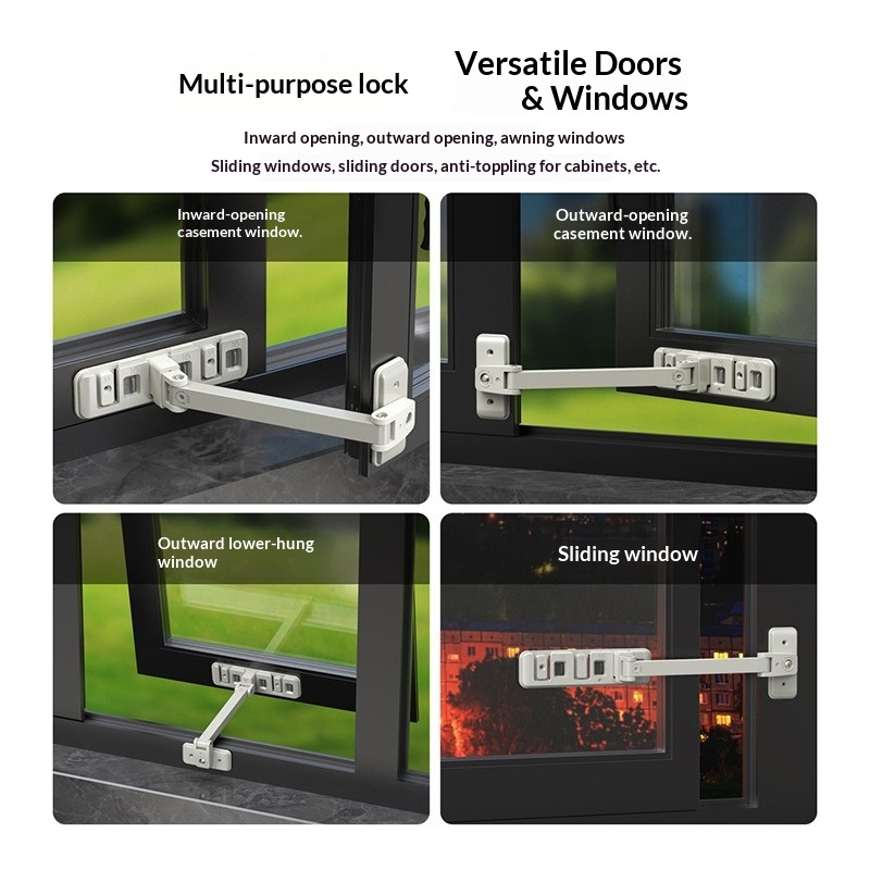 Adjustable Home Baby Safety Lo - Home Security Door 评论和价格