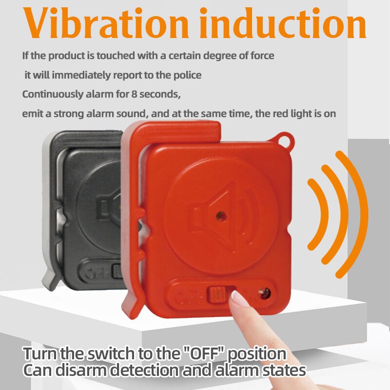 KERUI Wireless Vibration Alarm - Home Security Door 评论和价格