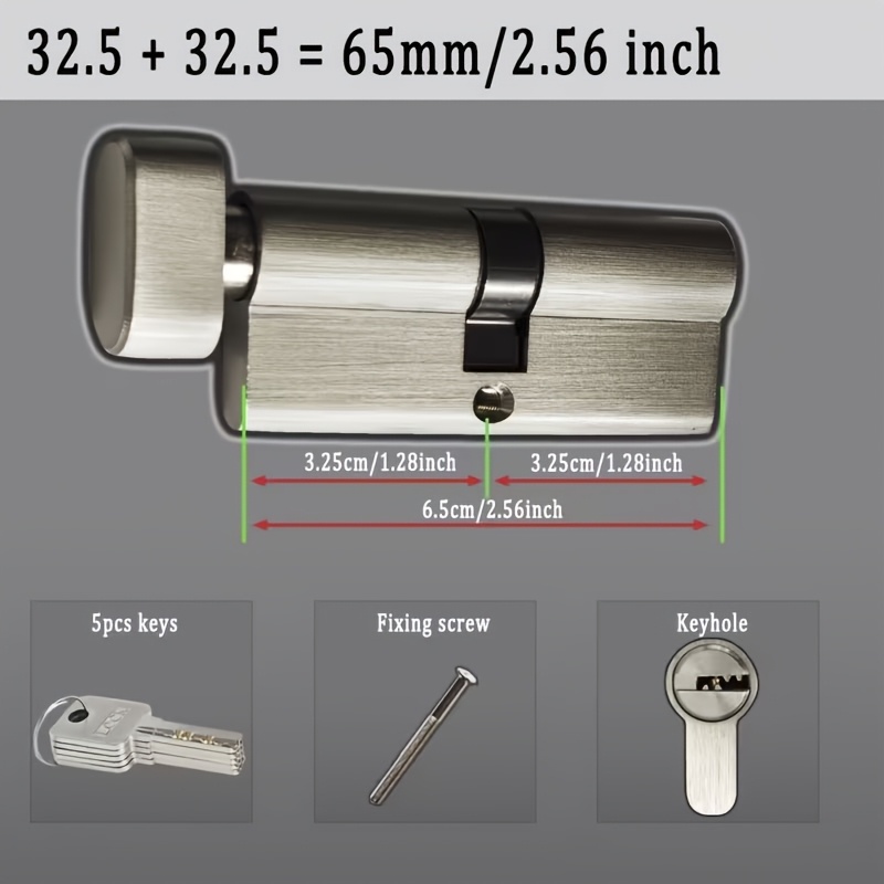 1Pc European Standard All-Copp - Home Security Door 评论和价格