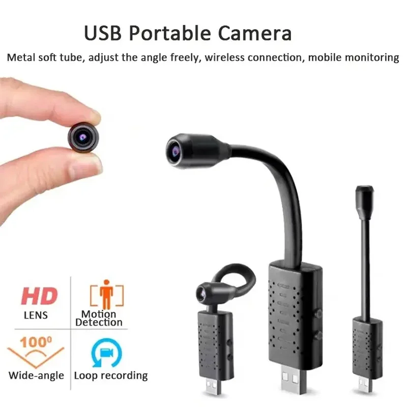 4K Mini USB WiFi Camera Portab - Home Security Prices 评论和价格
